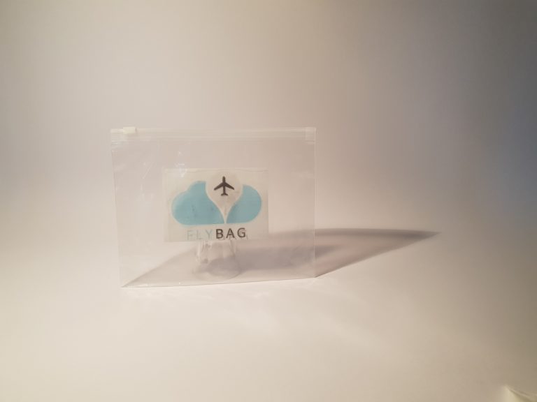 air safety bag Der Einzelne Flugsicherheitsbeutel von My Fly Bag dort können Sie Ihre eigenen Kosmetik Artikel positionieren und müssen Sie nicht an der Handgepäck Kontrolle wegwerfen.