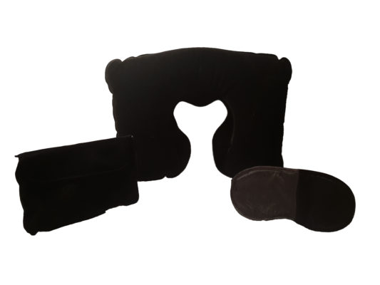 Schlafmaske Nackenkissen